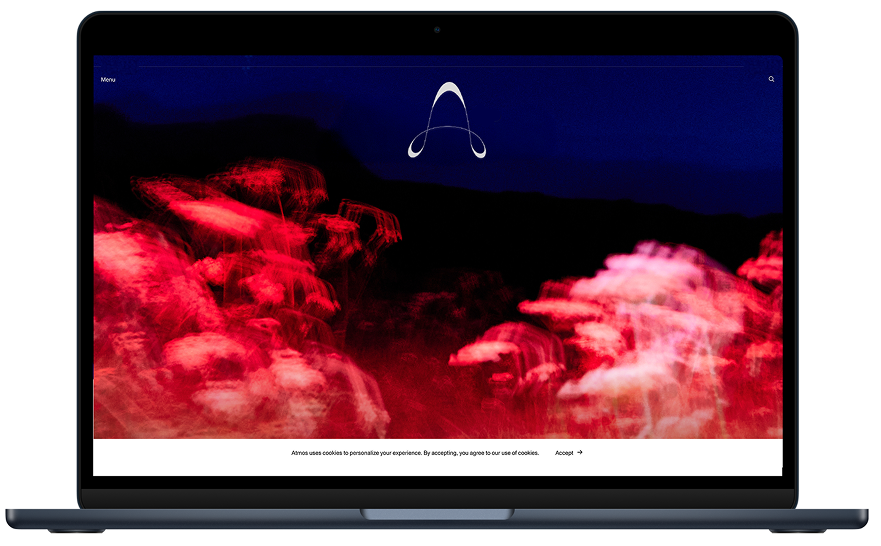 Periodical Logo website on desktop